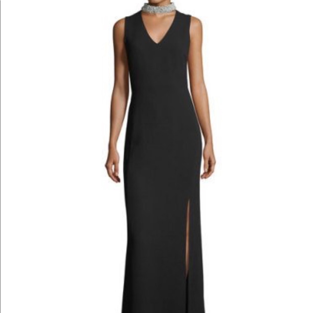 Karl Lagerfeld black gown